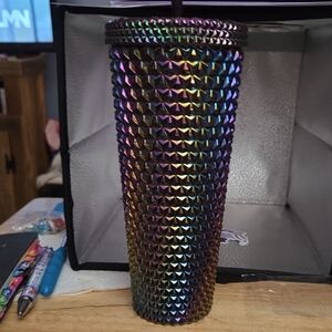 Iridescent Studded Tumbler
